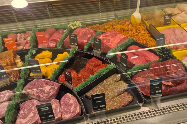 EDEKA Guttkuhn, Fehmarn, Fleisch, Schaschlik