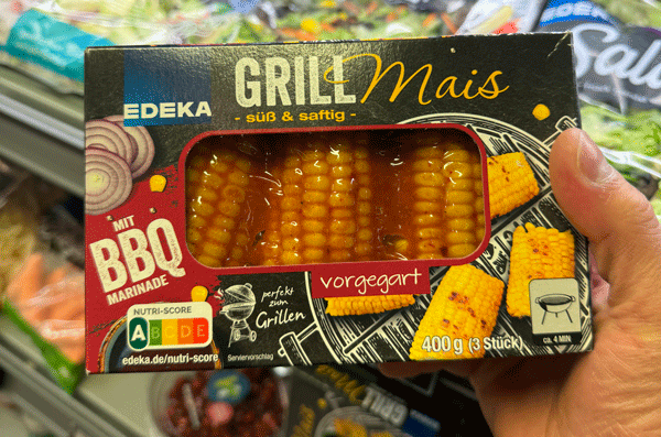 EDEKA Sven Krause, Fehmarn, Mais, grillen, Blog, Maiskolben, BBQ, vorgekocht