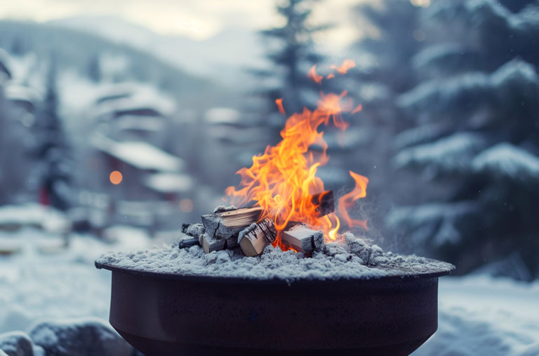 EDEKA Sven Krause, Fehmarn, Blog, Winterstimmung, Feuerschale, Glühwein, Stockbrot, Würstchen grillen, Outdoor-Adventsstunde