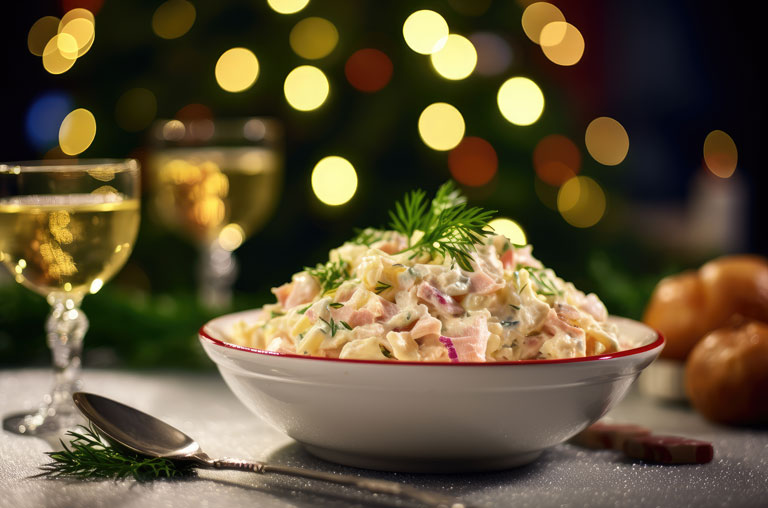 EDEKA Sven Krause, Fehmarn, Blog, Kartoffelsalat, Kartoffelsalat und Würstchen, Kartoffelsalateinmaleins, Weihnachten, Festessen