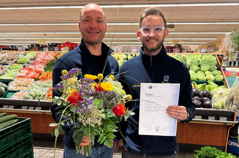 EDEKA Sven Krause, Fehmarn, Blog, Jannik Hörnke, IHK, Ausbilder, Ausbilderschein, Ausbildung, Karriere