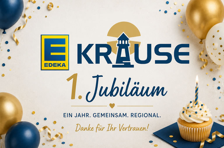Ein Jahr EDEKA Krause im neuen Markt