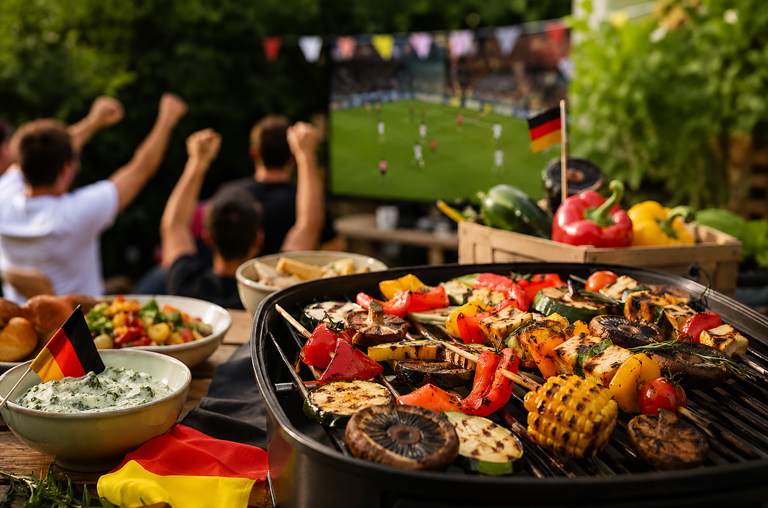 Vegetarisches WM-Grillvergnügen